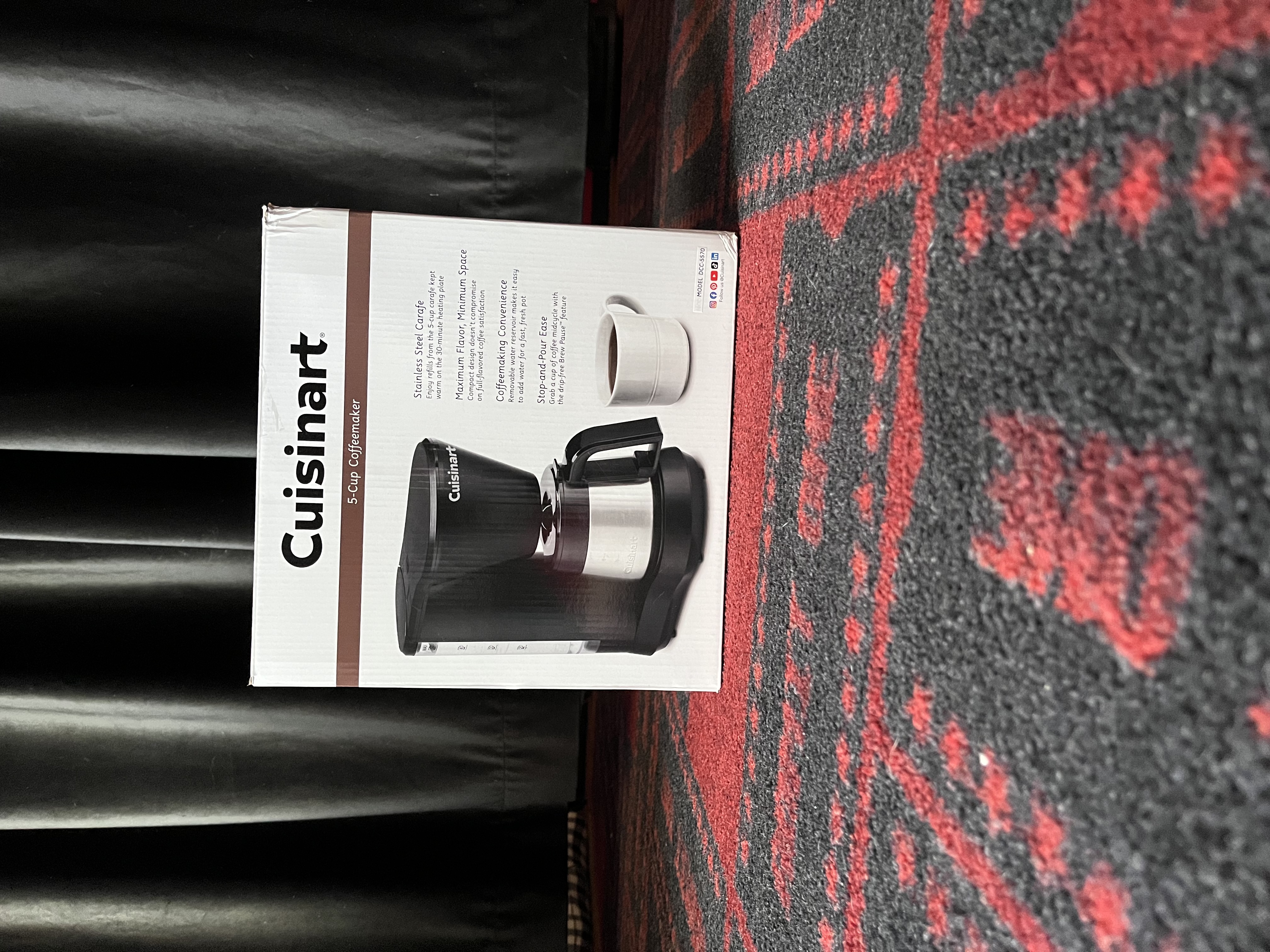 Cuisinart 5-Cup Coffee Maker